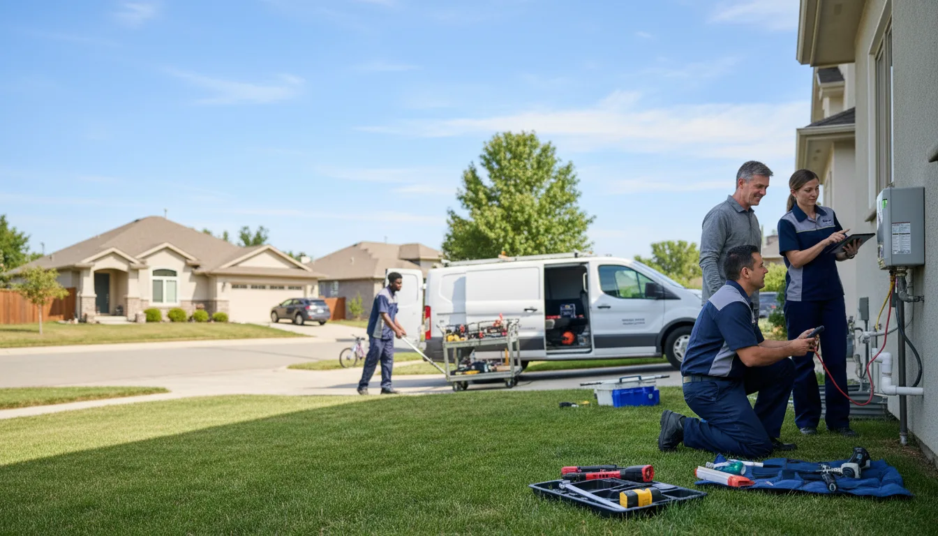 Tankless water heater service in Saint Ansgar, IA